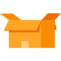 Think outside box vector icon inspiration concept Royalty Free Stock Photo