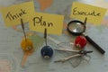 Think, Plan, Execute (Englisch)