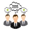 Think positive Royalty Free Stock Photo