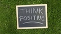 Think positive Royalty Free Stock Photo