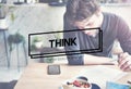 Think Thinking Planning Analyse Ideas Concept