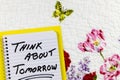 Think tomorrow research future business career leadership success