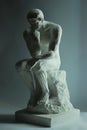 The Thinker by Auguste Rodin Royalty Free Stock Photo