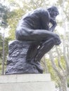 The thinker bronze statue, Rodin Museum, Philadelphia