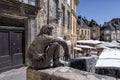 The Thinker - Le Penseur at Sarlat la Caneda, Dordogne, France Royalty Free Stock Photo