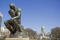 The Thinker by Rodin Royalty Free Stock Photo