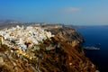 Thira (Fira) in Santorini, Greece Royalty Free Stock Photo