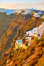 Thira and Imerovigli in Santorini