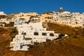 Thira sunset, Santorini, Greek Islands Royalty Free Stock Photo