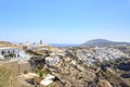 Thira town cityscape during daytime in Santorini, Greece Royalty Free Stock Photo