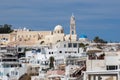 Thira town cityscape, Santorini, Greece Royalty Free Stock Photo