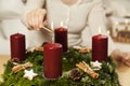 Third Advent Royalty Free Stock Photo