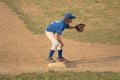 Third Baseman in Baseball Royalty Free Stock Photo