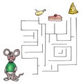The third game, the labyrinth of the mouse