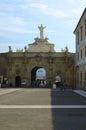 The third gate of Alba Iulia fortress, Romania Royalty Free Stock Photo