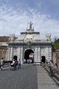 The third gate of Alba Iulia fortress, Romania Royalty Free Stock Photo
