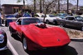 Hot Red Third Generation Corvette Convertible