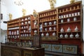 Pharmacy in Franciscan monastery in Dubrovnik Royalty Free Stock Photo