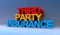 Third party insurance on blue