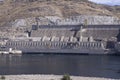 Third powerplant added in 1985, Grand Coulee Dam hydroelectric s Royalty Free Stock Photo