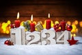 Third sunday in advent concept Royalty Free Stock Photo