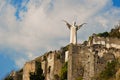 The third tallest statue of Christ in the world in Maratea Italy