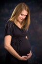 Third Trimester Pregnancy Royalty Free Stock Photo