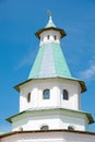 Third watchtower of the Resurrection New Jerusalem Monastery Royalty Free Stock Photo
