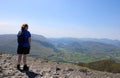 Thirlmere, Lakeland Central Fells from Blencathra Royalty Free Stock Photo