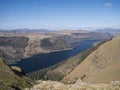 Thirlmere reservoir in Lake District National Park, Cumbria, UK