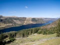 Thirlmere reservoir in Lake District National Park, Cumbria, UK