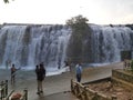 Falls with cold climate
