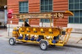 The Thirsty Pedaler is a pedaling pub-crawler Royalty Free Stock Photo