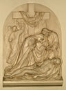 Thirteenth station of the cross Royalty Free Stock Photo