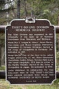 Thirty-Second Division Memorial Highway Historical Marker
