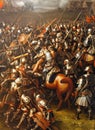 Thirty Years\' War ca 1631. Fictional Battle Depiction. Generative AI.