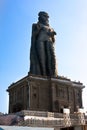 Thiruvalluvar statue on island near Kanyakumar