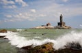 Thiruvalluvar statue at Kanyakumari. India