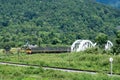 THN Diesel railcar Royalty Free Stock Photo