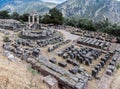 Tholos at Delphi Greece Royalty Free Stock Photo