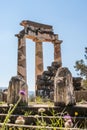 The Tholos-Temple in Delphi Royalty Free Stock Photo