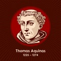 Thomas Aquinas 1225-1274 was an Italian Dominican friar, philosopher, Catholic priest, and Doctor of the Church.