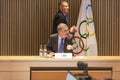 Thomas Bach, IOC President Royalty Free Stock Photo