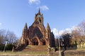 Thomas Coats Memorial Church at the end of Paisley High Street, Glasgow, Scotland