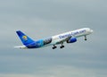 Thomas Cook Boeing 757 Royalty Free Stock Photo