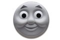 Thomas face mask, happy, toy