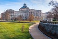 The Thomas Jefferson Building at the Library of Congress.Washington DC.USA Royalty Free Stock Photo