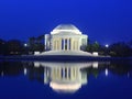 Thomas Jefferson Memorial at dawn Royalty Free Stock Photo