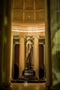 Thomas Jefferson Memorial Statue at Night Royalty Free Stock Photo