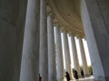 The Thomas Jefferson Memorial in Tidal Basin in National Mall in Washington, DC, USA in Spring 2018 Royalty Free Stock Photo